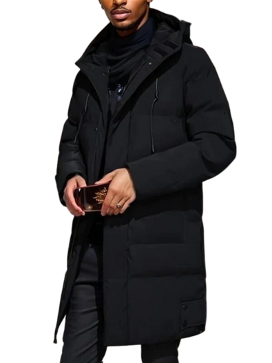 Drune | Winterjacke Herren lang dick