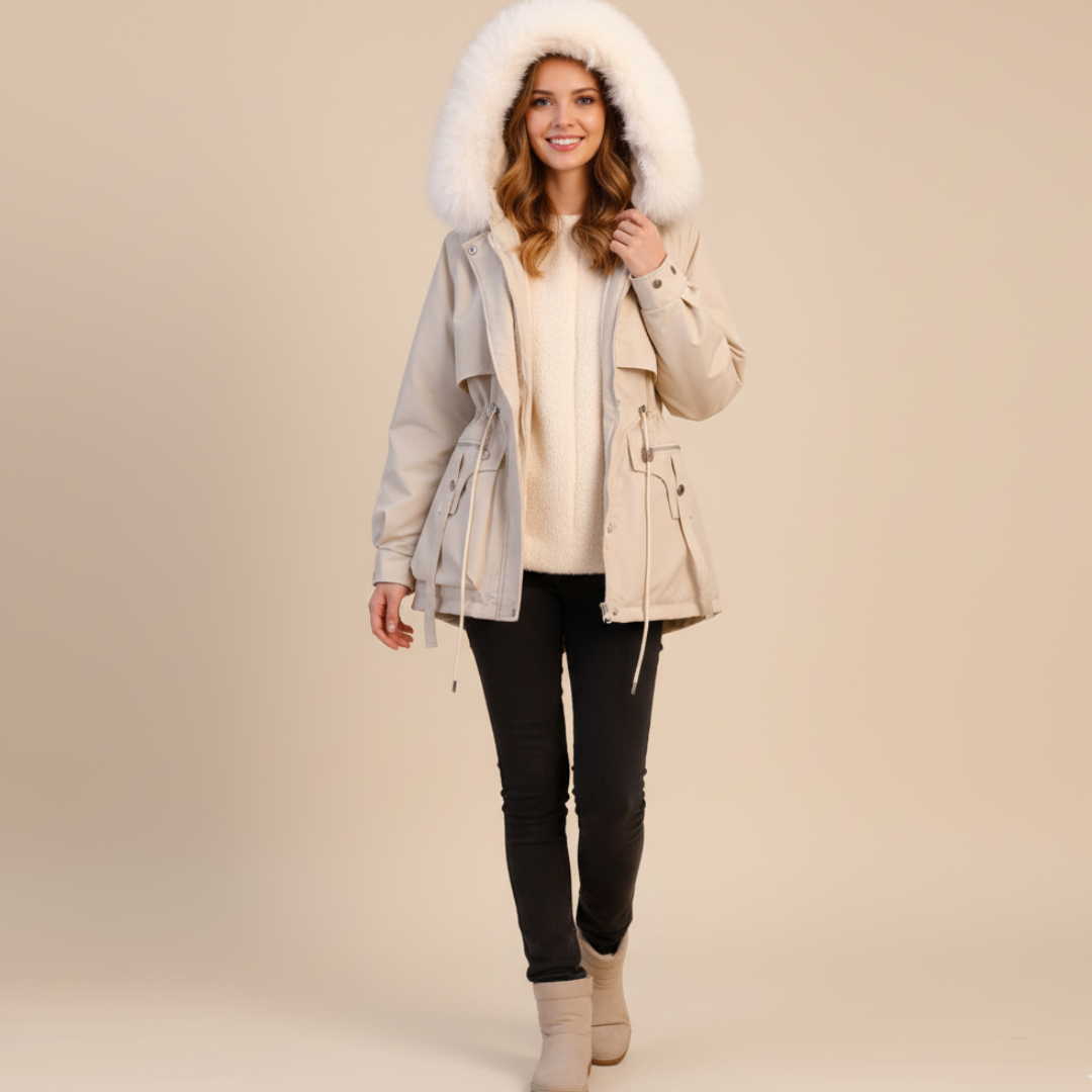 Drune | Winterparka mit Kapuze für Damen