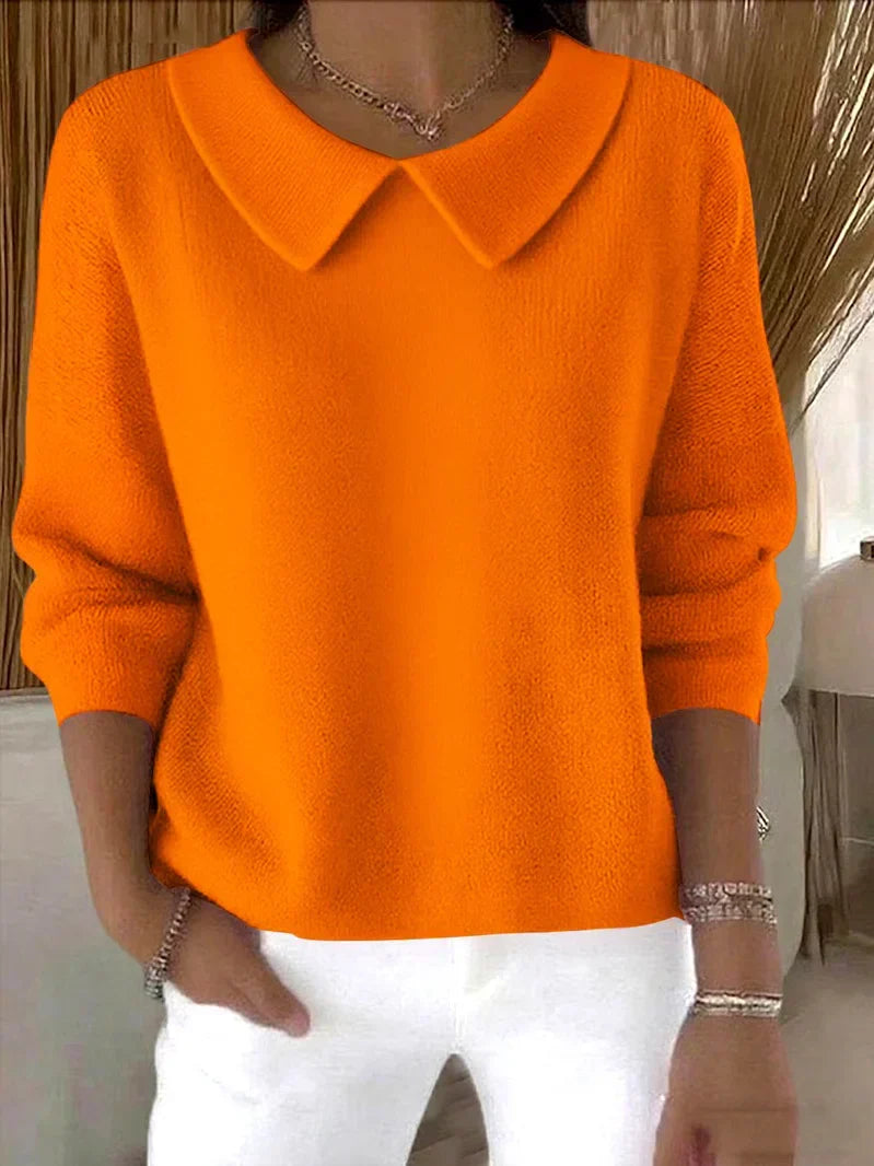 Drune | Kragenstrick Damenpullover