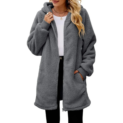 Drune | Lange Damenwohlfühljacke
