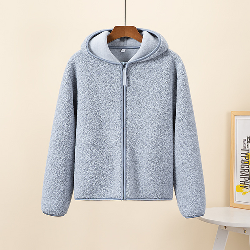 Drune | Warme Fleecejacke für Damen, Langarm-Sweatshirt mit Reißverschluss
