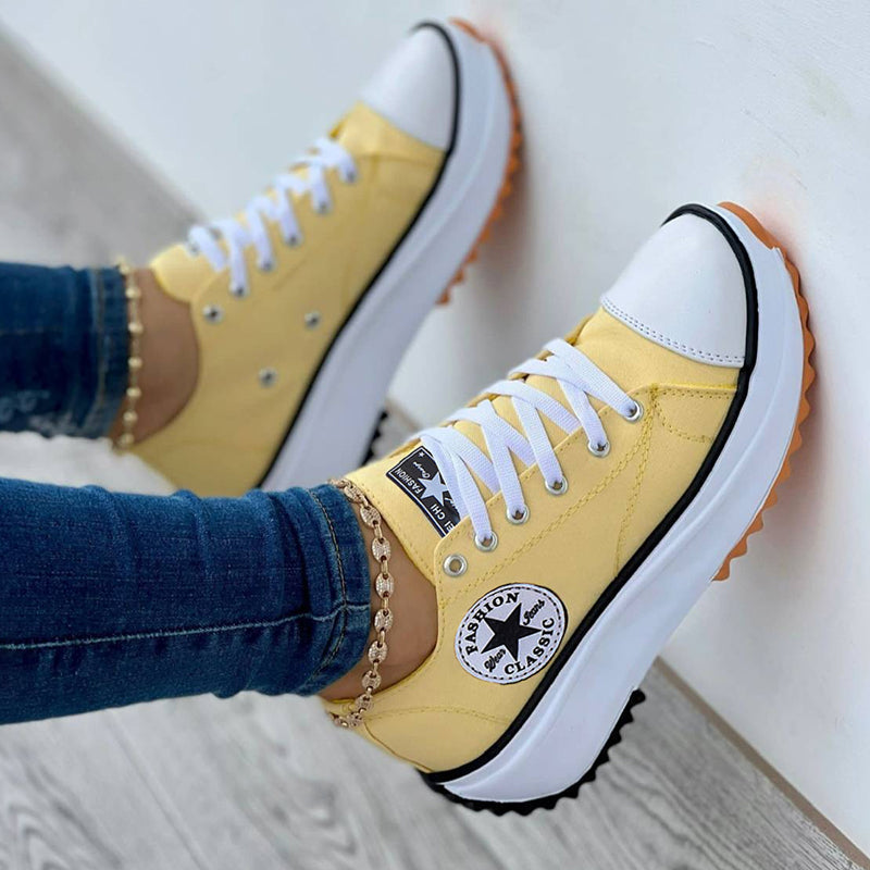 Drune | Orthopädische Schuhe, Schnürsenkel, dicke Sohle