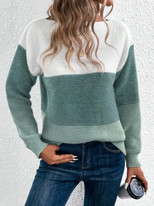 Drune | Eleganter Langarm Pullover mit Fallenden Schultern