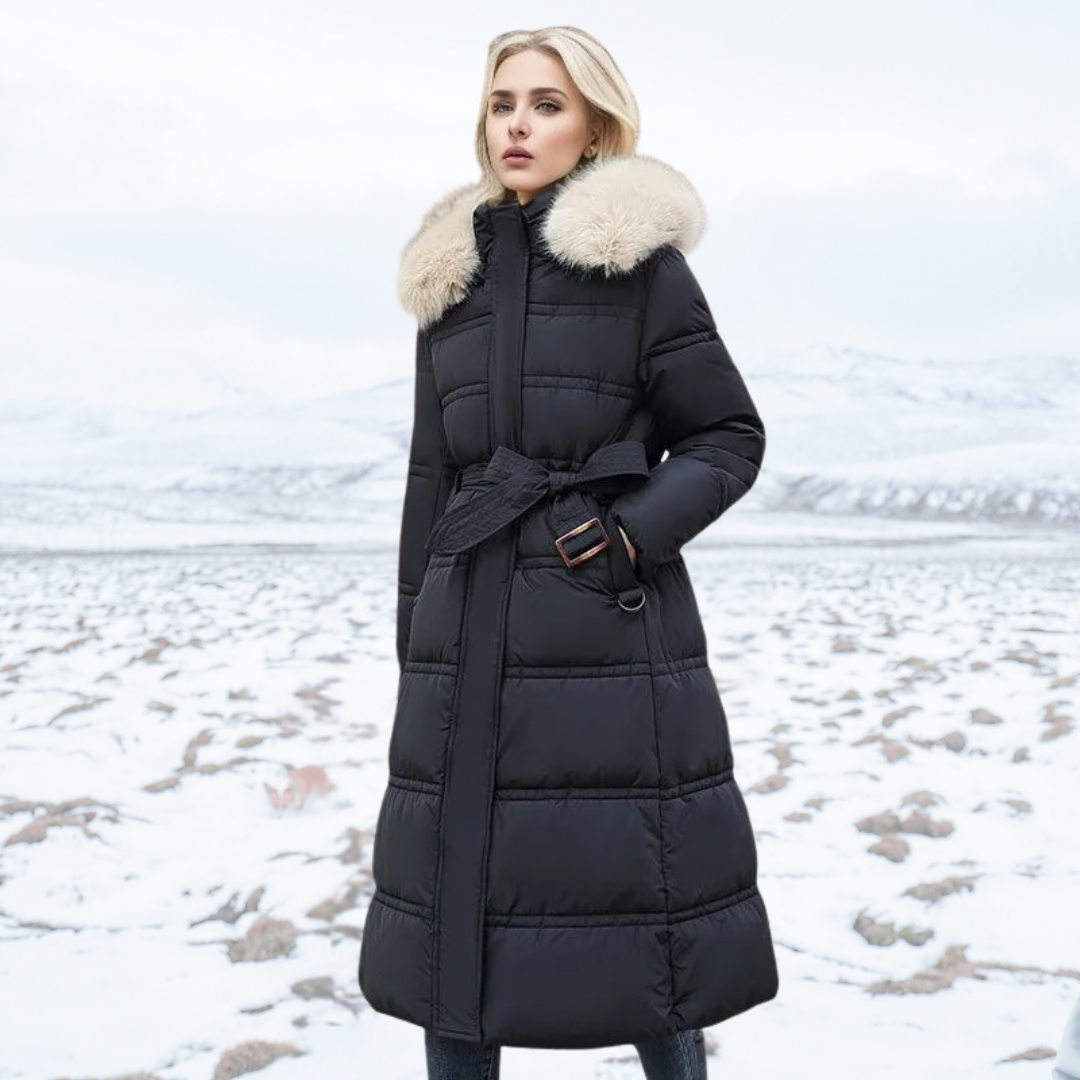 Drune | Luxuriöser Kunstpelz-Wintermantel für Damen
