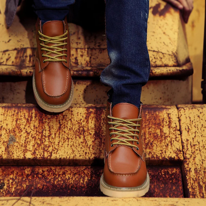 Drune | Weinlese Lederstiefel