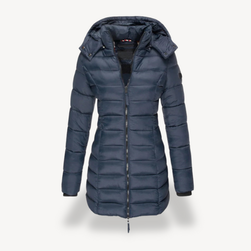 Drune | Damen Pufferjacke mit Kapuze