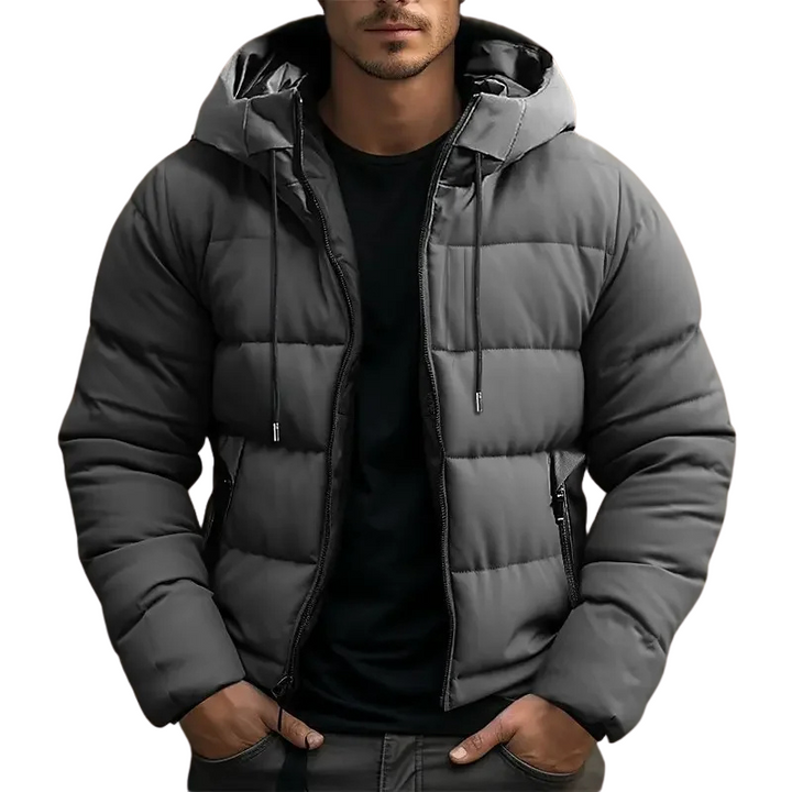 Drune | Herren Kapuzen-Puffjacke