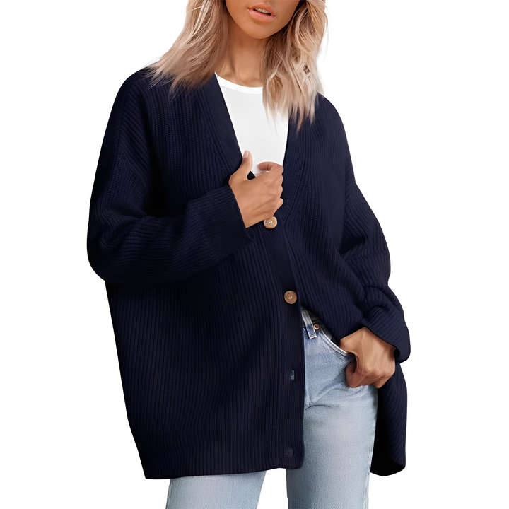 Drune | Lässiger Oversize Cardigan für Frauen