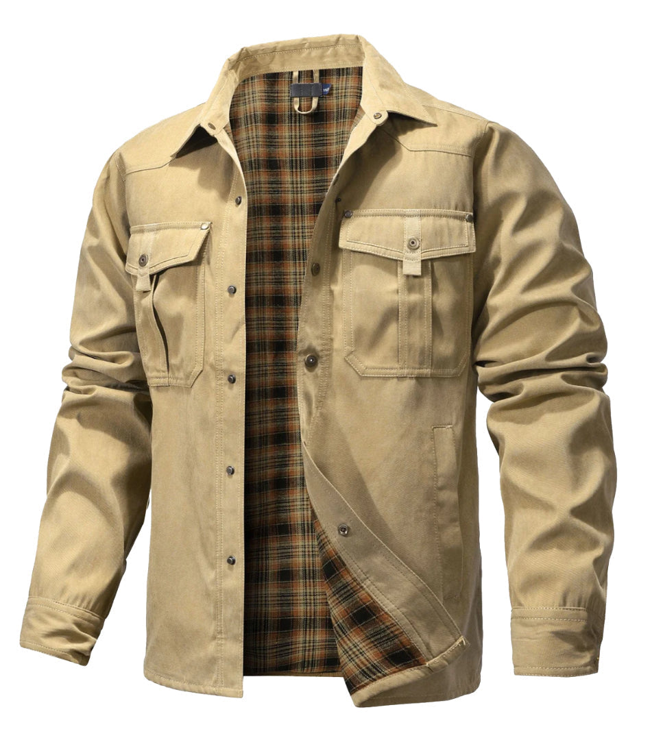 Drune | Rover Jacke Aus Flanell