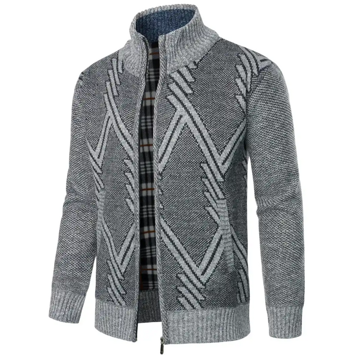Drune | Trendig Gestrickte Strickjacke für Männer