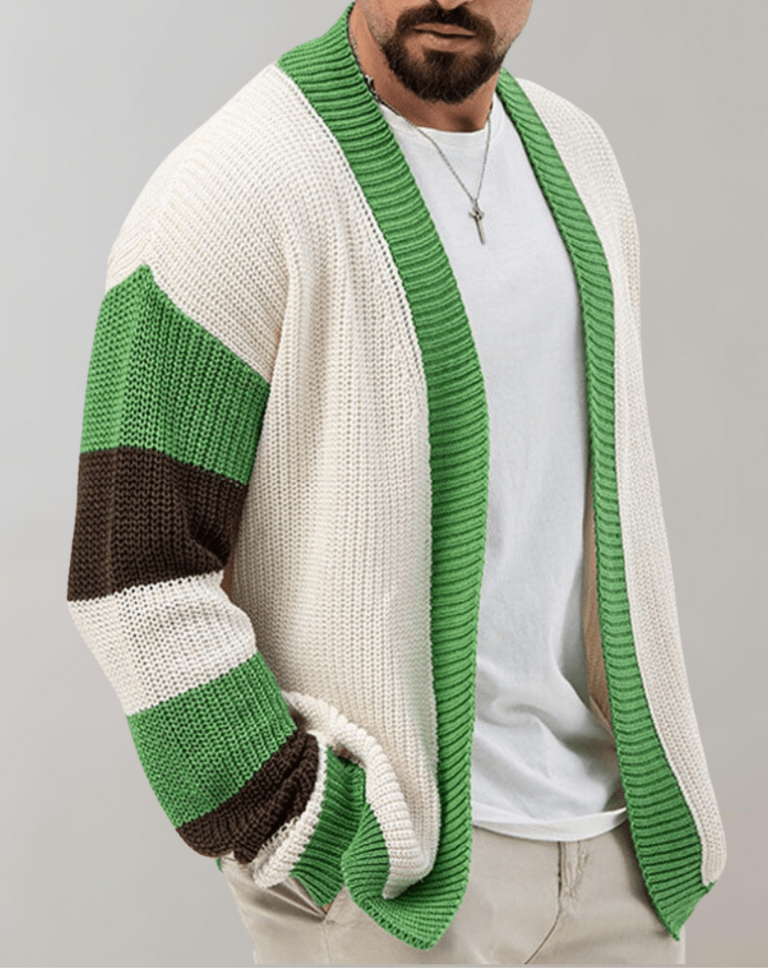 Drune | Klassische Strickjacke