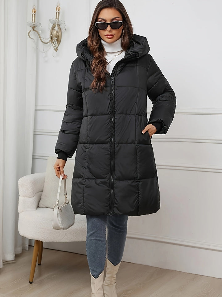 Drune | Warme lässige Kapuzenjacke für Damen - Ideal für Herbst/Winter