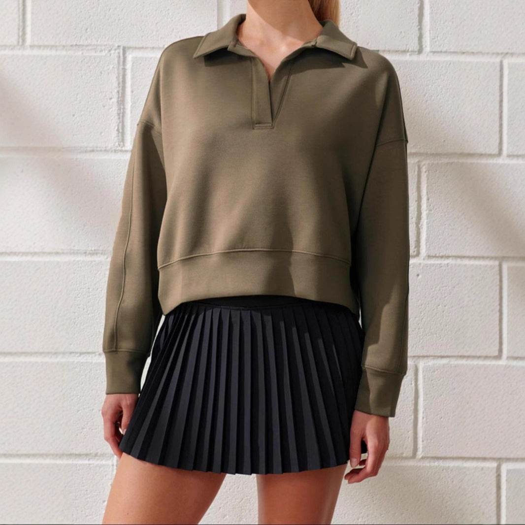 Drune | Damenpullover mit Kragen