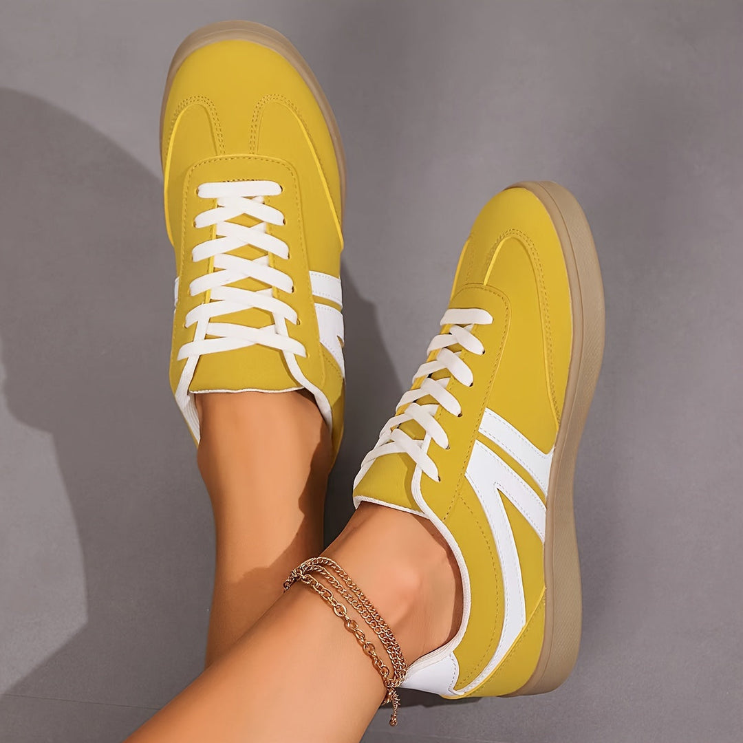Drune | Bequeme Damensneaker In Einfarbigen Farben