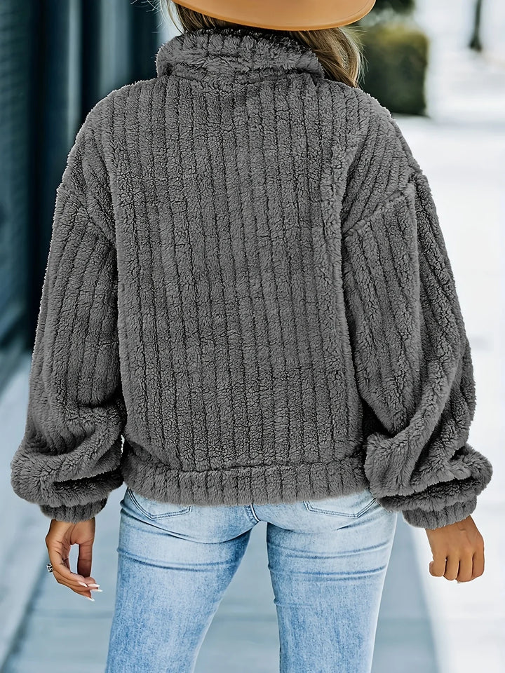 Drune | Truckerjacke mit Pelz