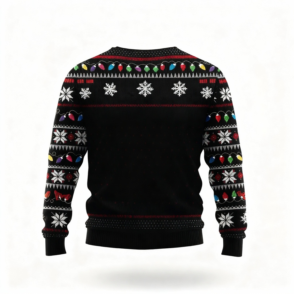 Drune | Weihnachtsgansdruck - Hässliches Weihnachtsikonen-Mash-Up Hässlicher Pullover