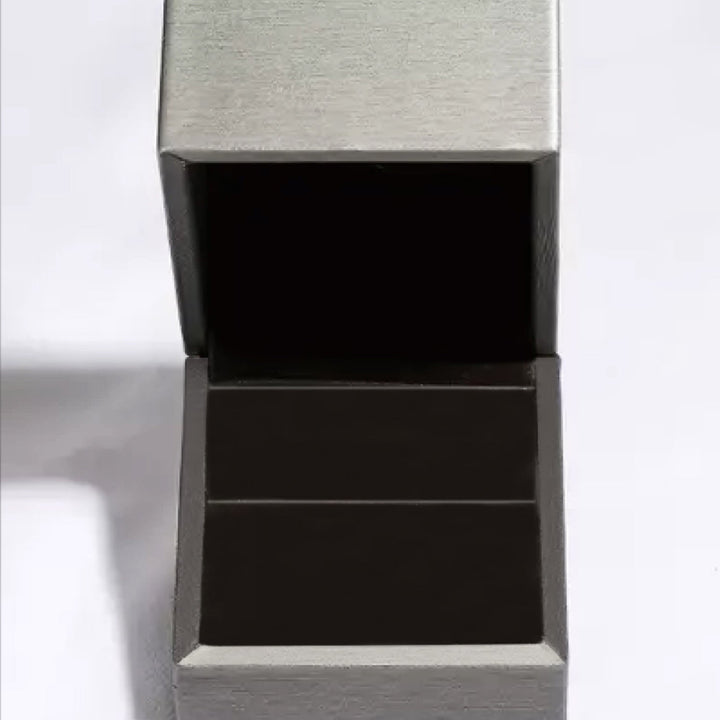 Drune | 925 Sterling Silber Moissanit Huggie Ohrringe