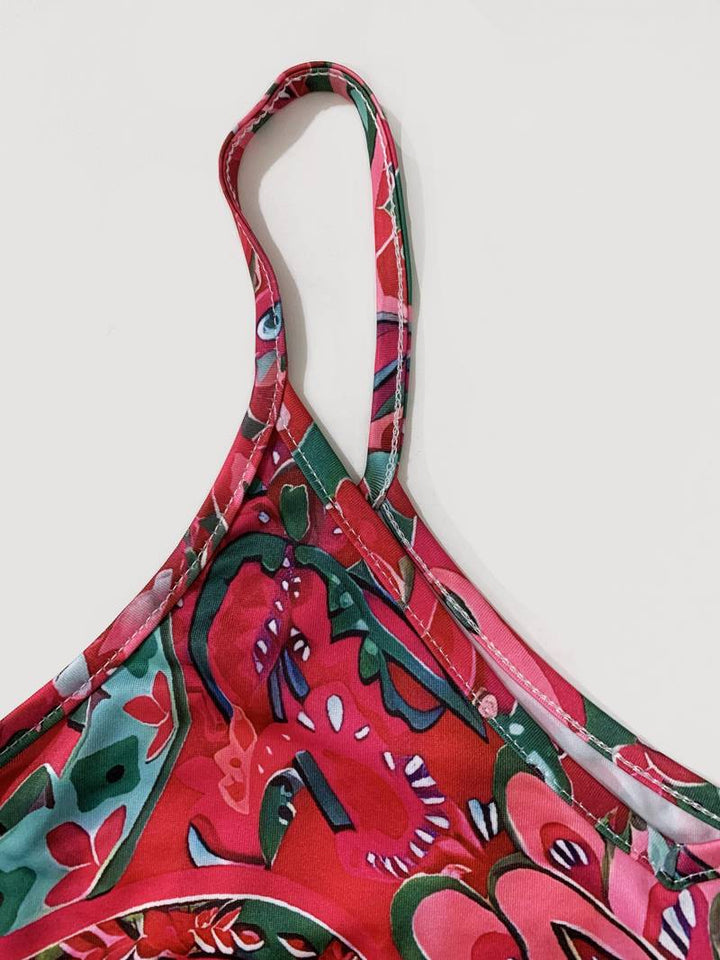 Drune– Ärmelloses Cami-Kleid Im Urlaubsstil