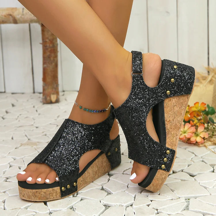 Drune | Orthopädische Plateausandalen aus für Frauen