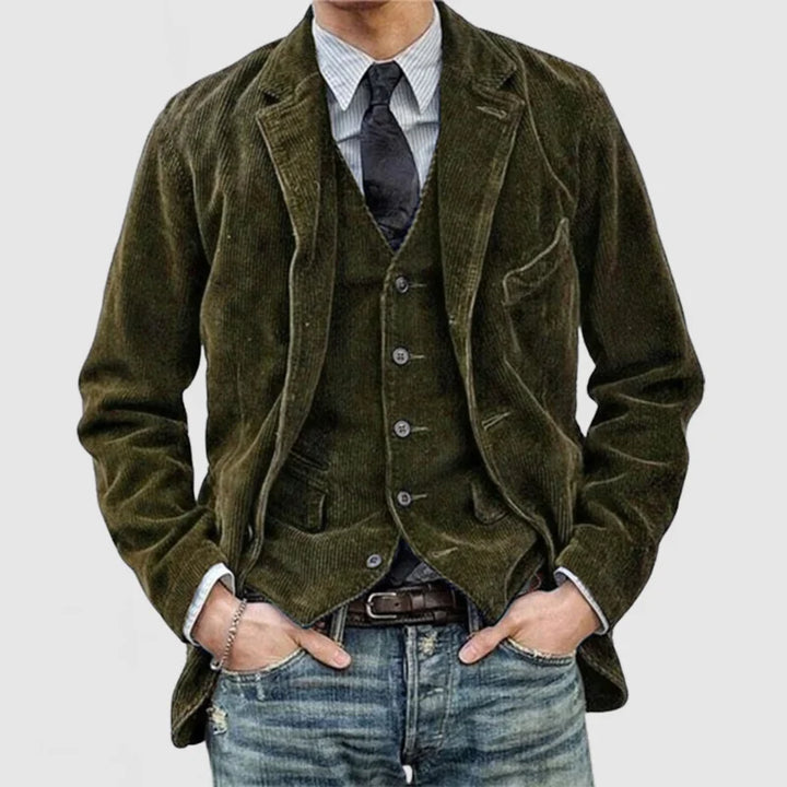 Drune | Stilvolles Vintage Maßanzugjacke