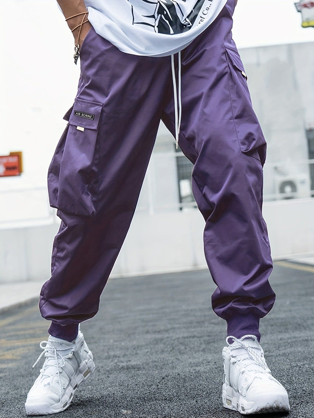 Drune | Cargohose Mit Kordelzug Für Herren