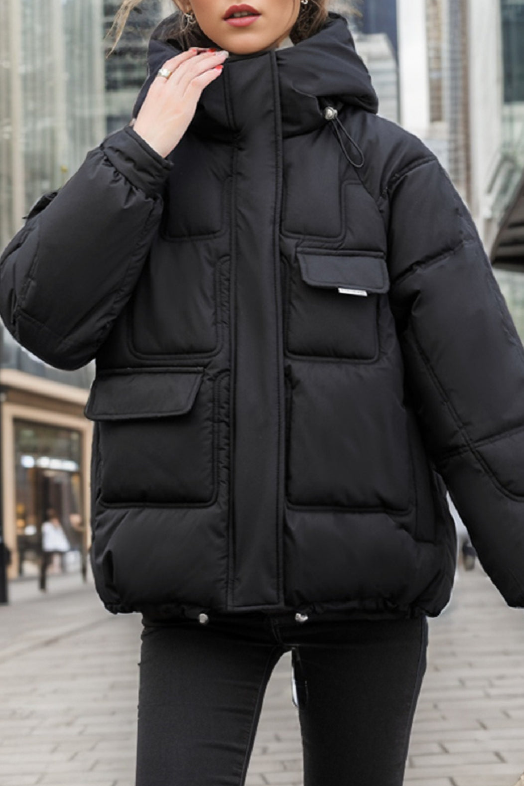 Drune | Isolierte Cargo Pufferjacke