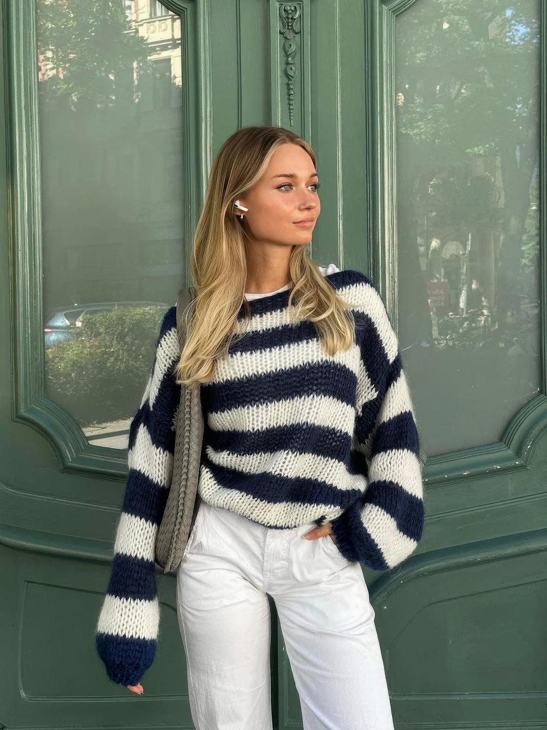 Drune | Gestreifter Pullover