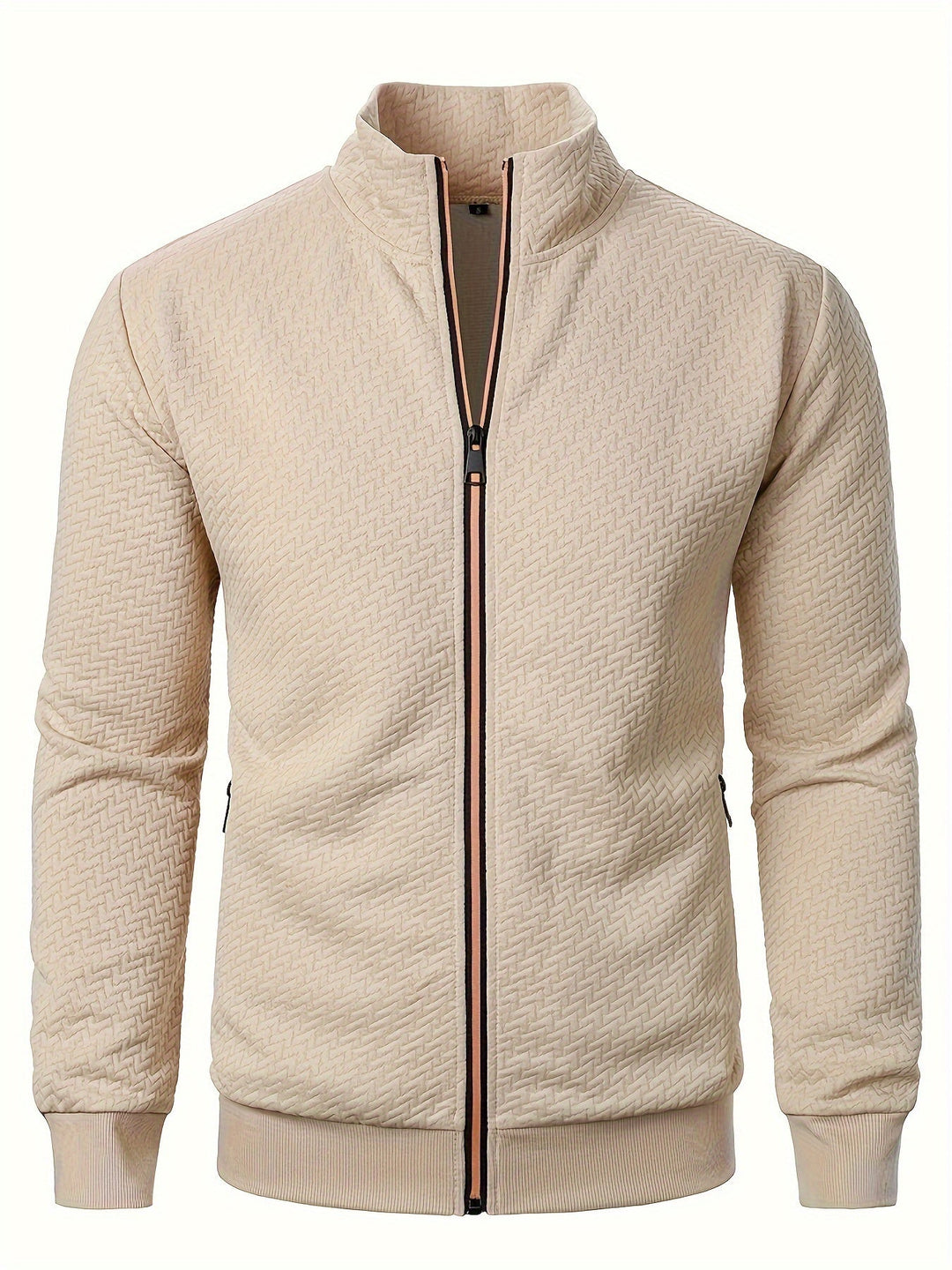 Drune | Leichtgewicht Jacke mit Strukturmuster Polyester Komfort und Stil