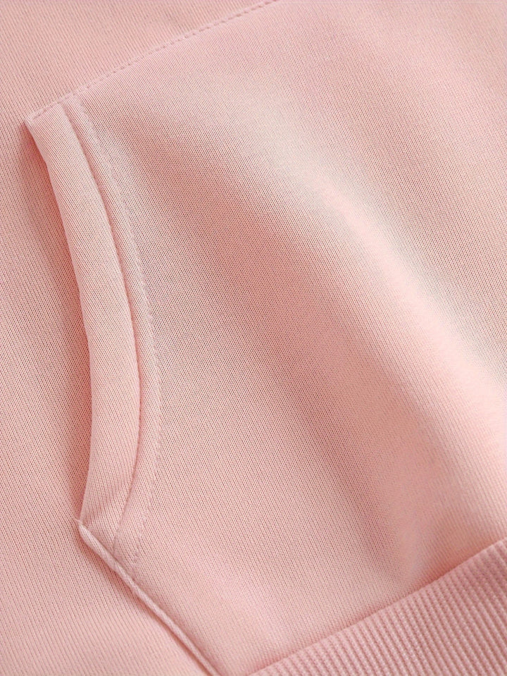 Drune | Vibrant Hoodie mit Herzdruck Baumwolle Komfortabel