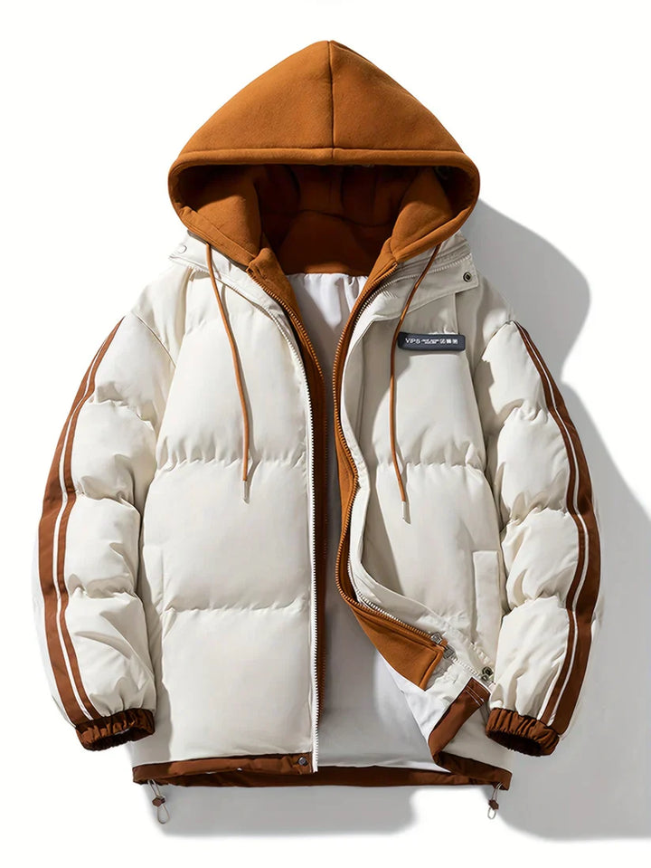 Drune | warme Puffer-Winterjacke mit Kapuze für Damen - Perfekt für Outdoor-Aktivitäten
