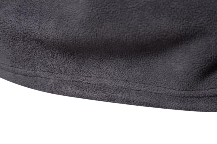 Drune | Viertelreißverschluss Fleece Pullover Weich Und Warm Langärmlig Lässige Passform