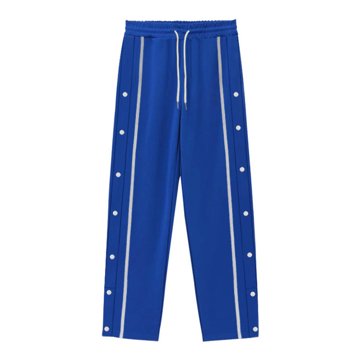 Drune | Gerade Sporthose mit Knöpfen