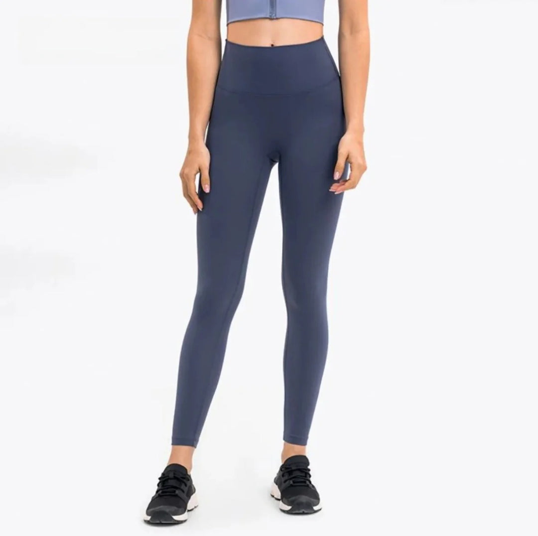 Drune | Hohe Taille Hüfte heben Yoga Sport neun-Punkt-Hose