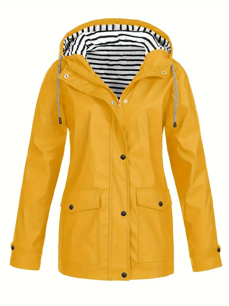 Drune | schicker Damen Regenmantel