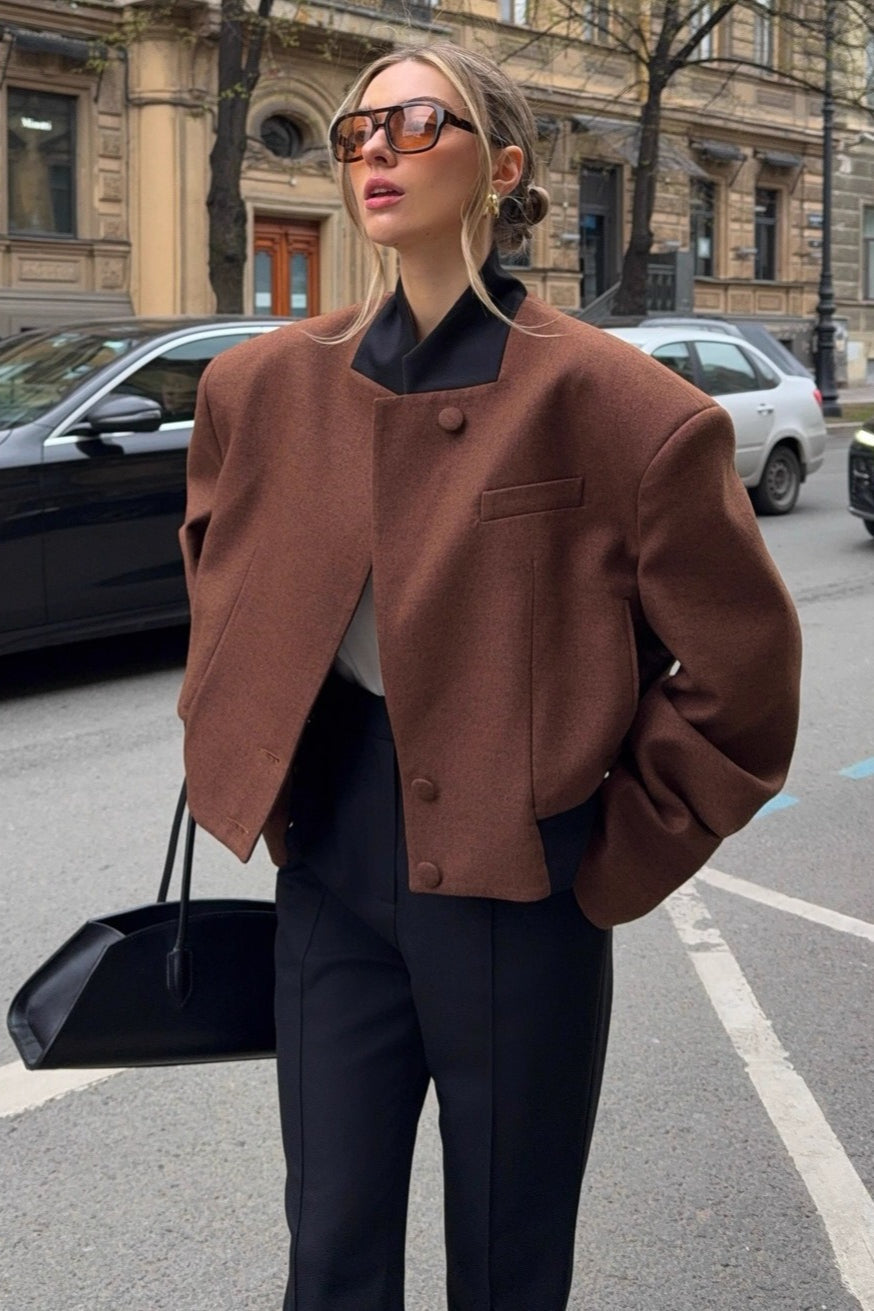 Drune | Wolle Kurze Jacke
