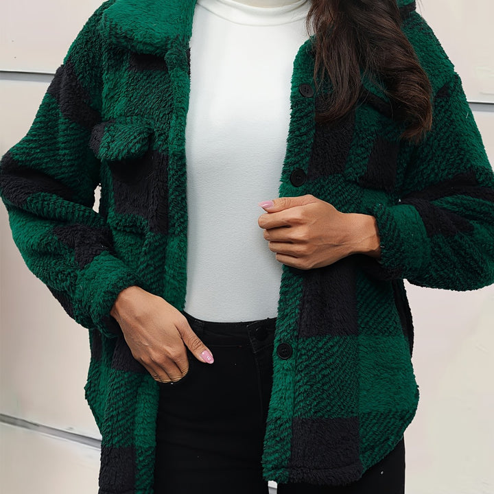 Drune | Fleece Übergroße Jacke
