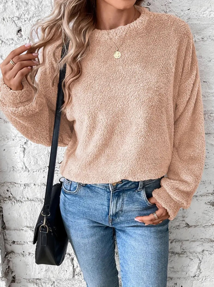 Drune | Teddy-Sweatshirt für Damen