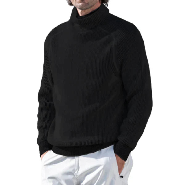 Drune | Turtleneck Strickpullover Baumwolle und Polyester Komfortabel und Warm