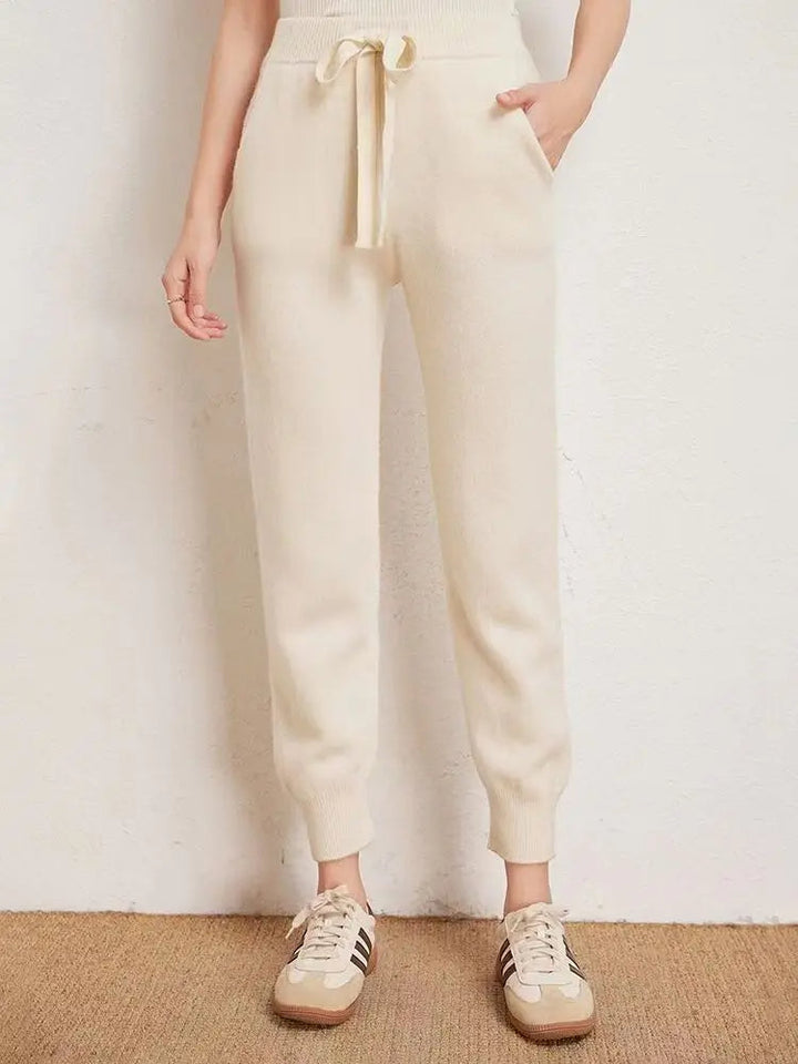 Drune | Kaschmir Strick Jogger