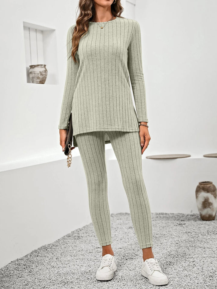 Drune | Gerippte Strickset