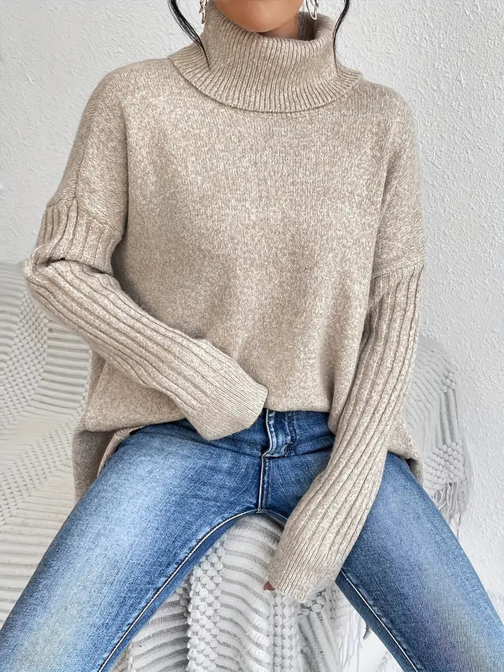 Drune | langer Rollkragenpullover für den täglichen Komfort