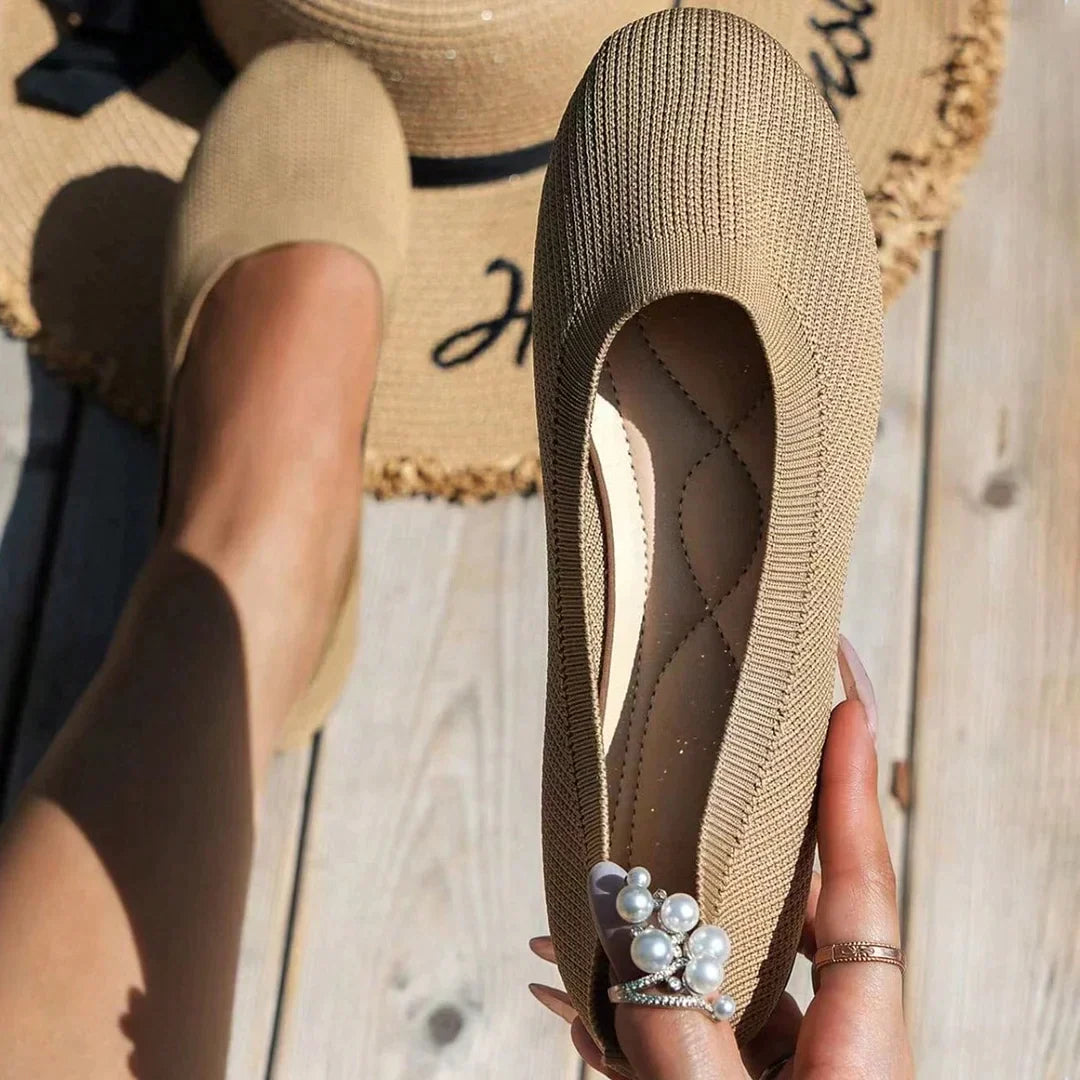 Drune -  Orthopädische Sandalen | Flache Loafers | Schuhe damen bequem