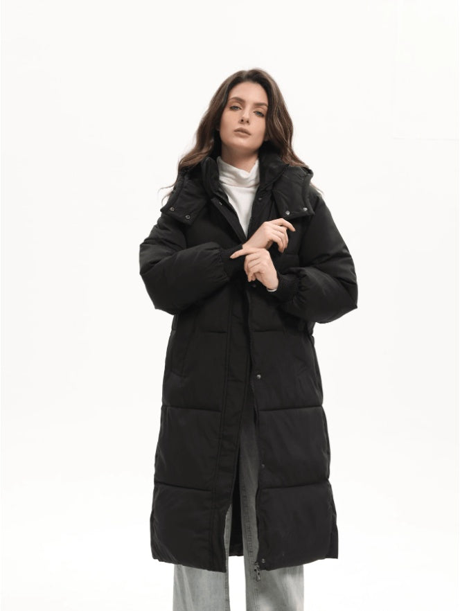 Drune | Lange Steppjacke für Damen