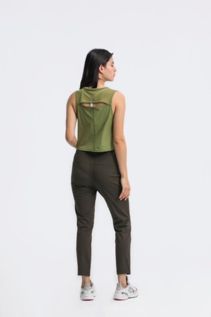 Drune | Schnell trocknende Sport-Yoga-Weste mit Anti-Licht-Design