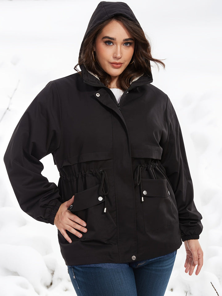 Drune | Kurze Warme Winterjacke für Frauen - Perfekt für den Winter