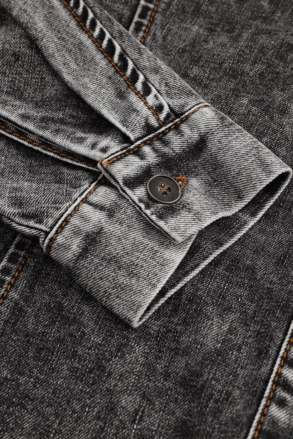 Drune | Denim-bluse mit Puffärmeln Baumwolle Klassischer und Eleganter Stil