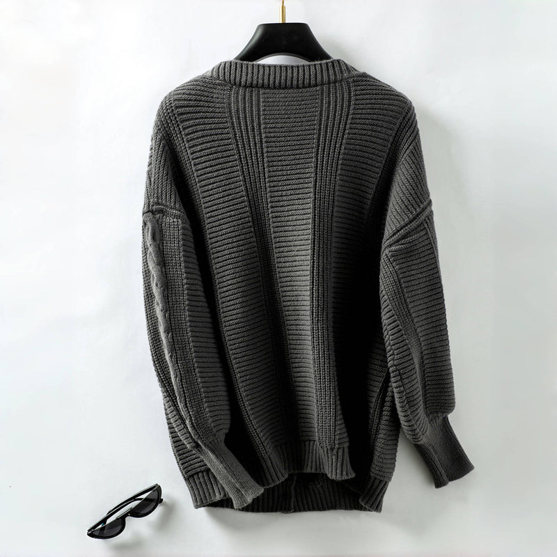Drune | Weinlese Strickjacke