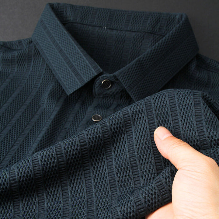 Drune | Herren Poloshirt Aus Seide