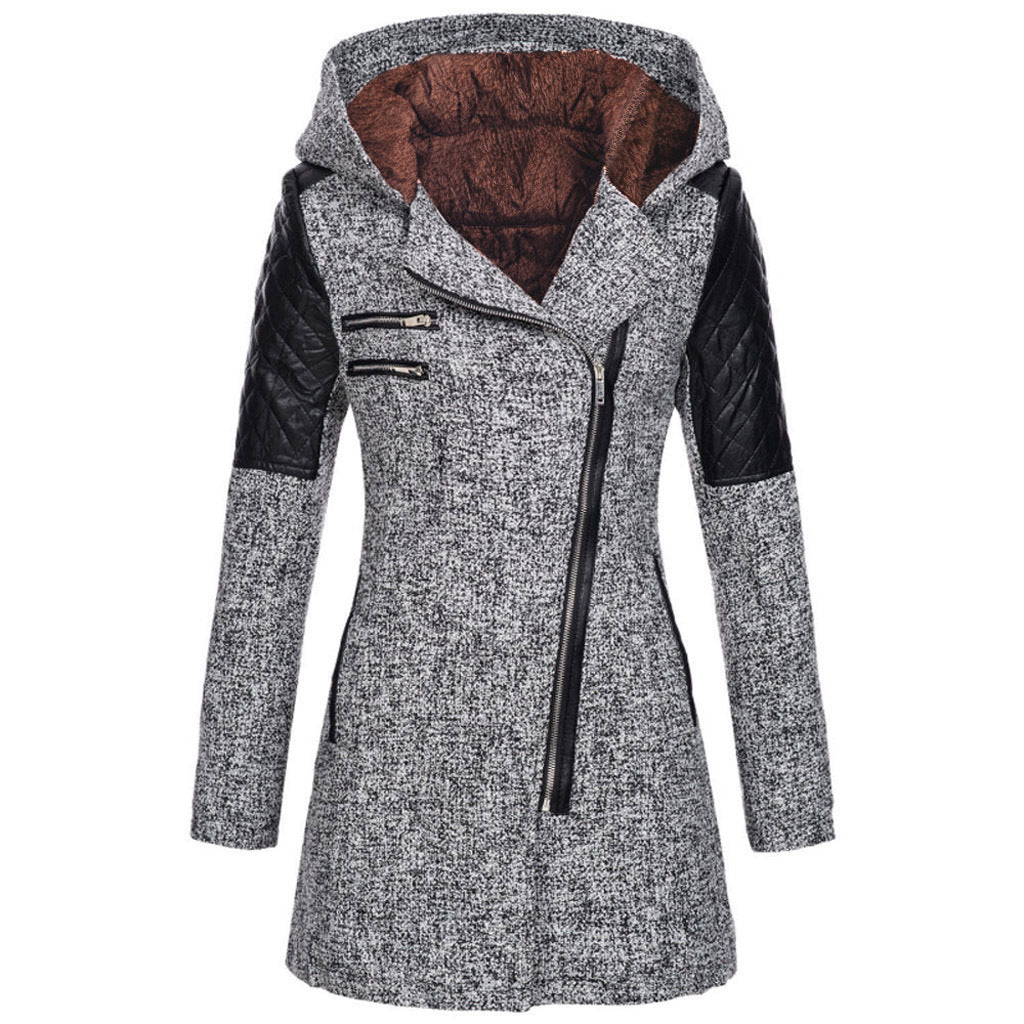 Drune | Vintage Lange Winterjacke Damen