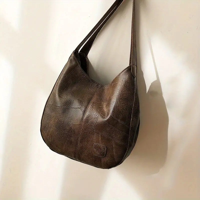 Drune - Damen Vintage Hobo Umhängetasche